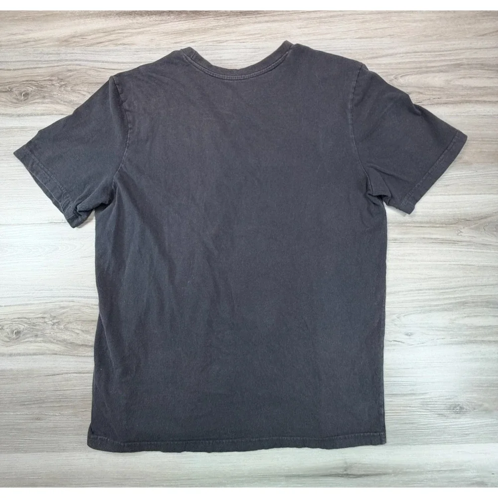 Adidas‎ Miami Graphic T Shirt Men's Large Black Short Sleeve Crew Neck